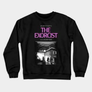 The Exorcist Illustration with title Crewneck Sweatshirt